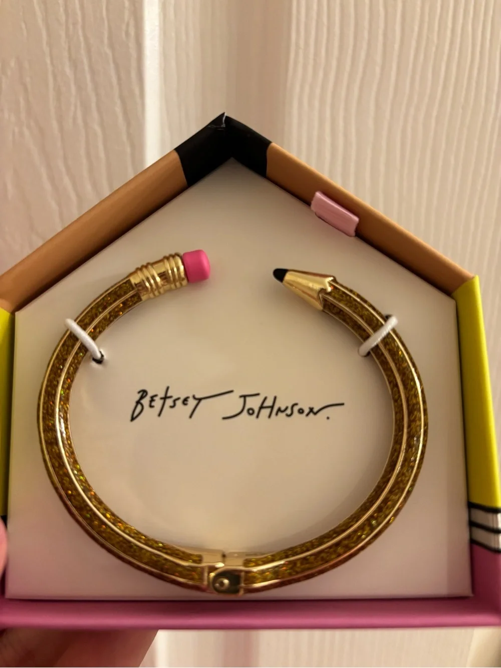 Betsey Johnson playful pencil